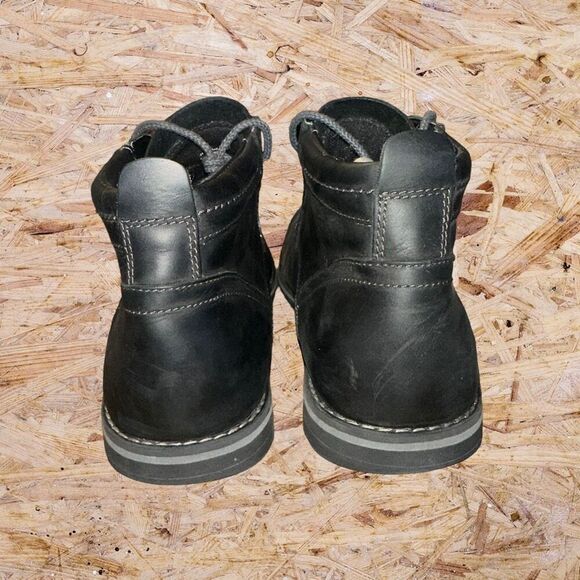 Timberland Larchmont II Men’s size 11-11.5 Chukka Boot Black Leather - Picture 4 of 10